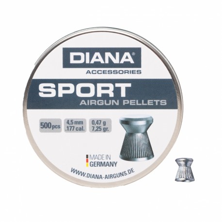 Βλήματα Αεροβόλου DIANA SPORT 4.5